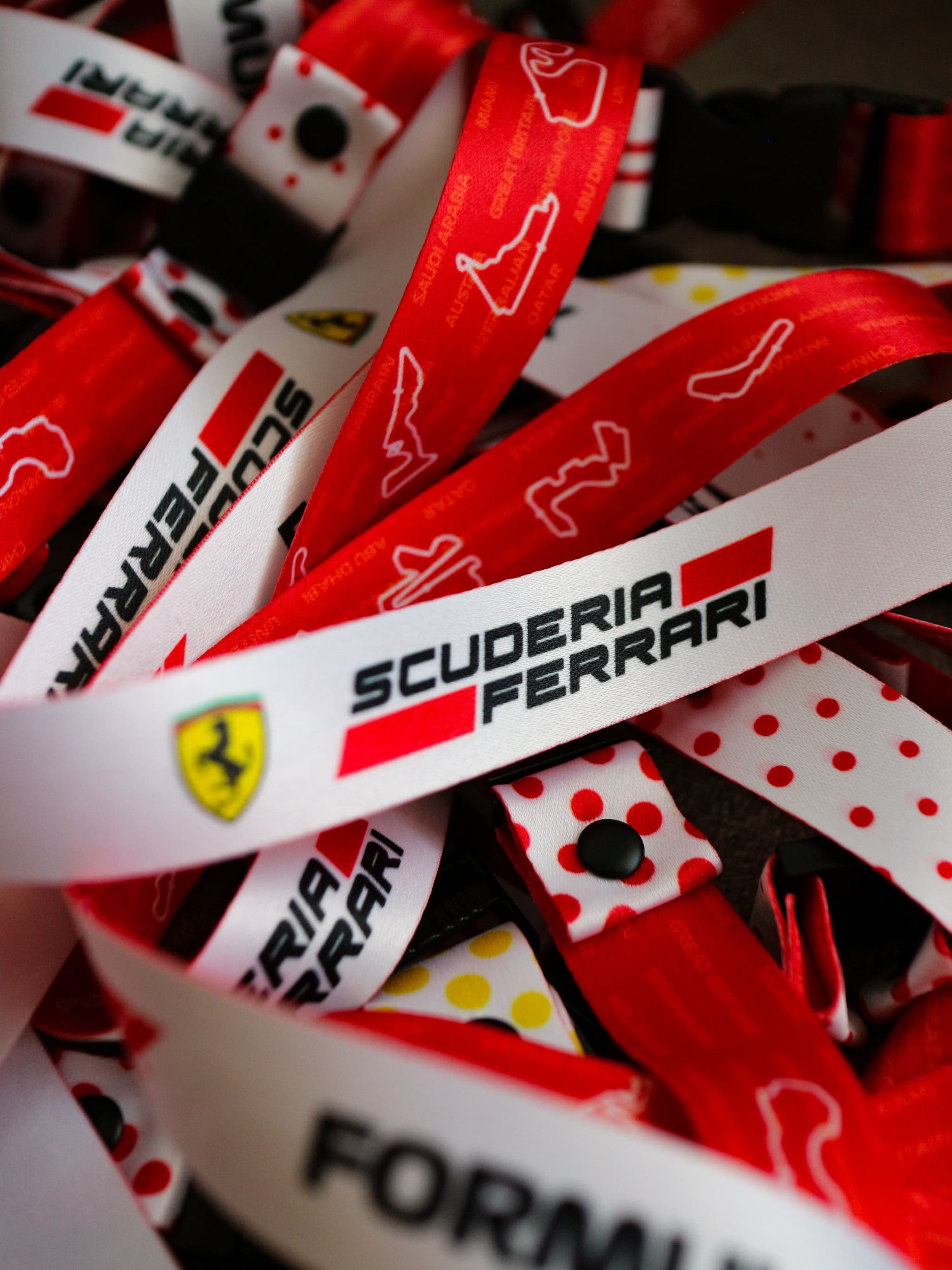 Ferrari HP Formula 1 Team Lanyard
